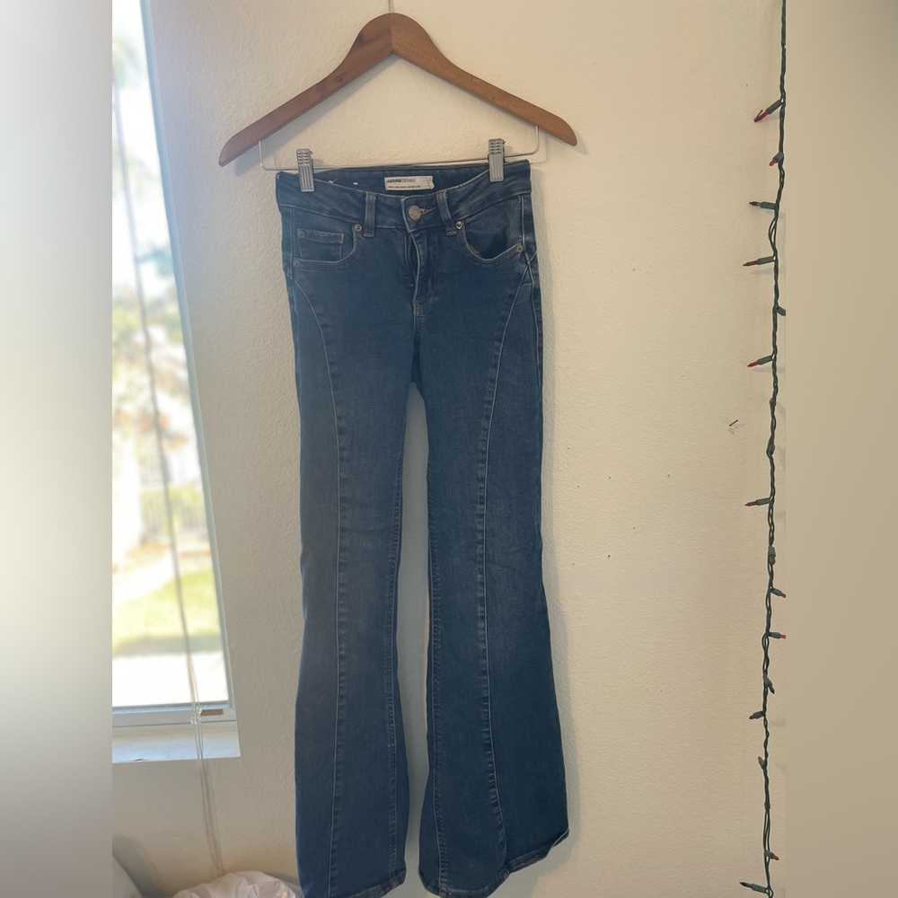 Flared jeans low rise